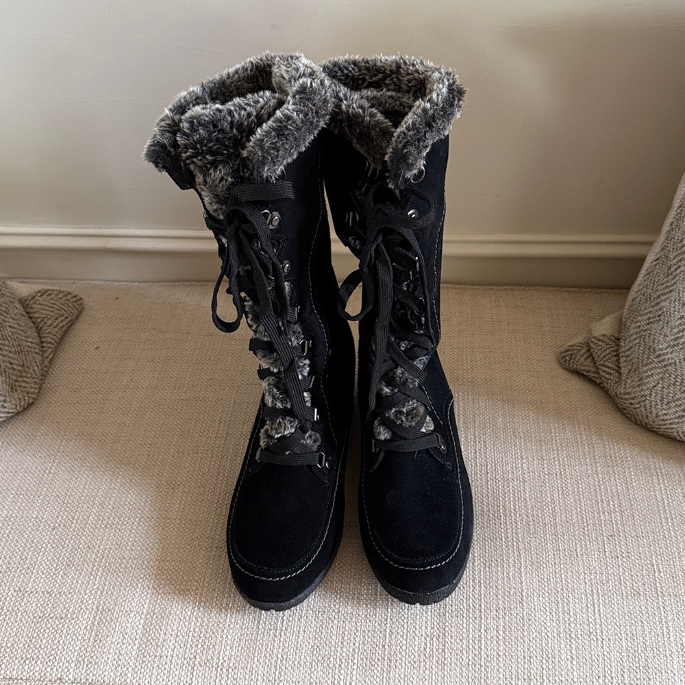 Sporto New In Box Ladies Size 9 Suede Leather Waterproof Boots